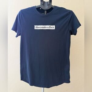 Abercrombie & Fitch Dark Blue Short Sleeve Tee